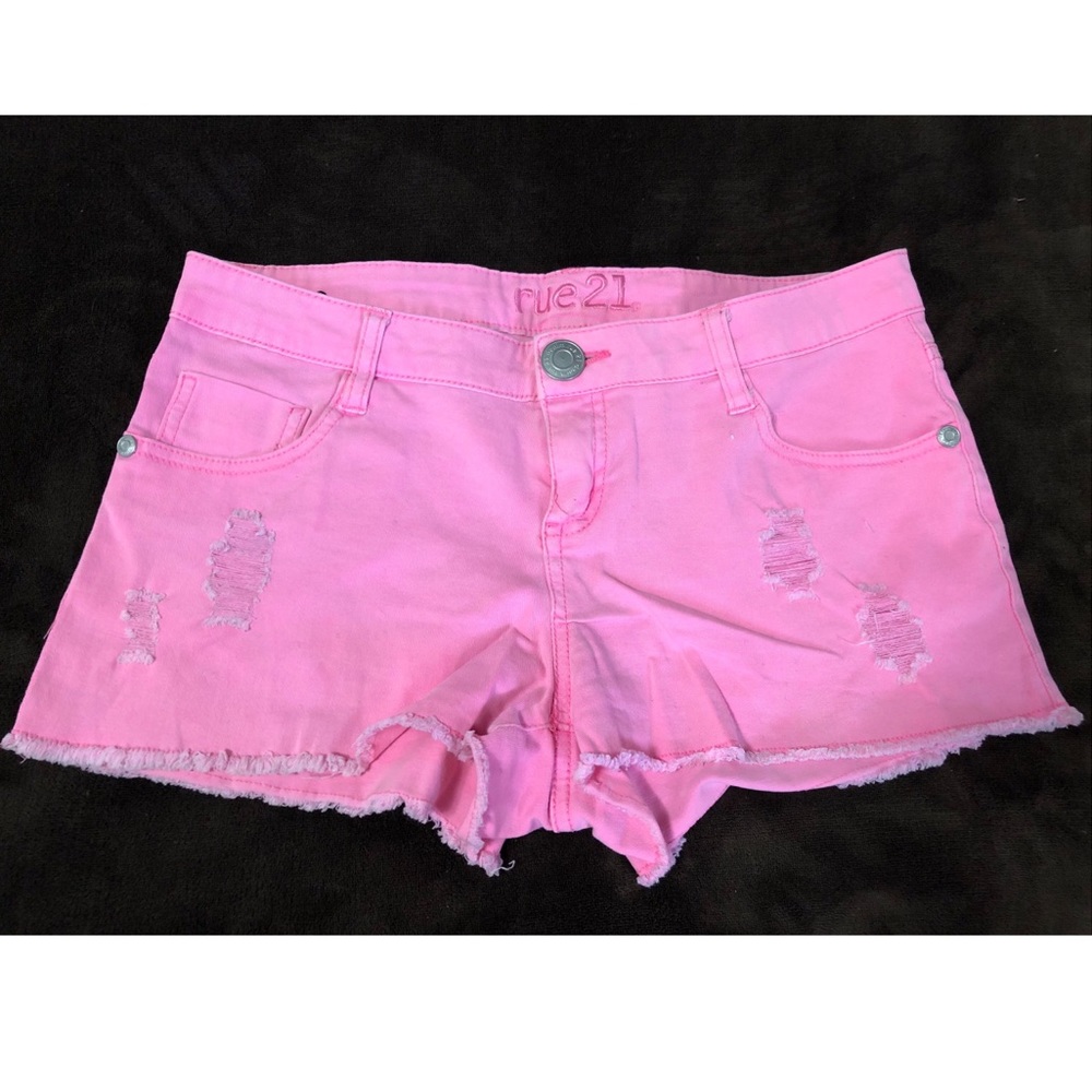 Rue21 Distressed Jean Shorts